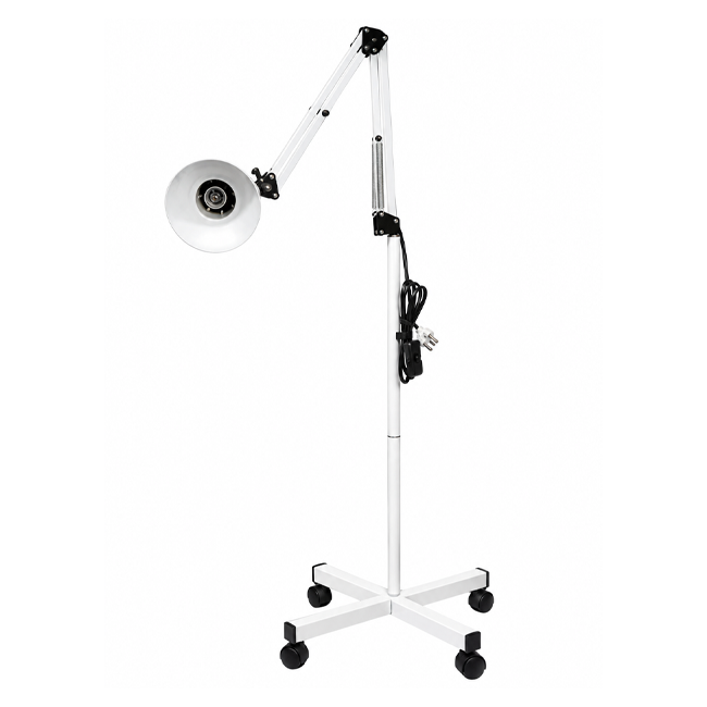 چراغ معاینه مدل CL_150 چراغ معاینه مدل CL_150 با پایه چرخدار و بازوی 80 سانتیمتری